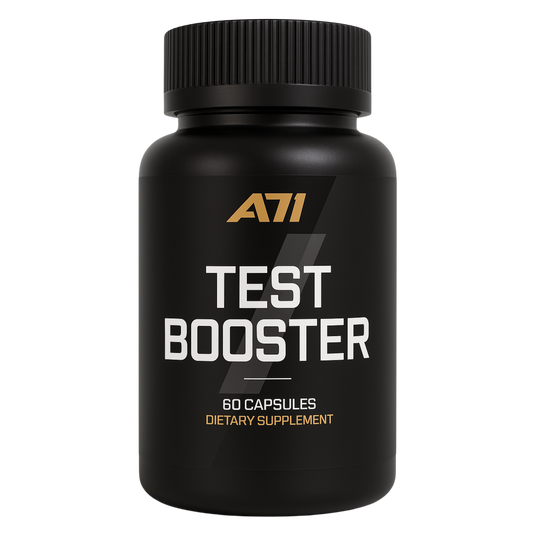 A71 Test Booster for Men | Dual-Action Formula for Active Lifestyles | 60 Capsules | Made in USA